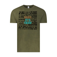 Vintage Olive mama it s okay Vintage Tee - Artiststas