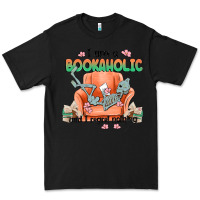 Black bookaholic Premium Tee - MaliasSmallBusiness