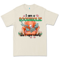 Bone bookaholic Premium Tee - MaliasSmallBusiness