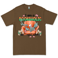 Cacao bookaholic Premium Tee - MaliasSmallBusiness
