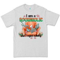 Dove Grey bookaholic Premium Tee - MaliasSmallBusiness