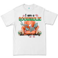 White bookaholic Premium Tee - MaliasSmallBusiness