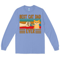 Colony Blue Best Cat Dad Ever Long Sleeve Tee - Bettercallsaul