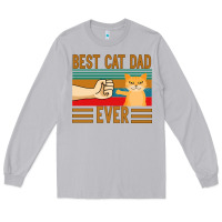 Moon Dust Best Cat Dad Ever Long Sleeve Tee - Bettercallsaul