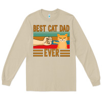 Mushroom Best Cat Dad Ever Long Sleeve Tee - Bettercallsaul