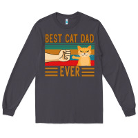 Smoke Best Cat Dad Ever Long Sleeve Tee - Bettercallsaul