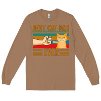 Toasted Coconut Best Cat Dad Ever Long Sleeve Tee - Bettercallsaul