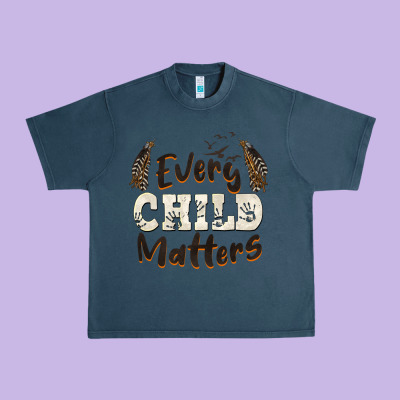 Every Child Matters Urban Heavy Tee Designed By Barkaloodesign