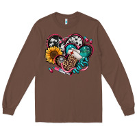Chestnut nurse hearts Long Sleeve Tee - Jasminsmagicworld