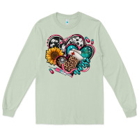 Matcha nurse hearts Long Sleeve Tee - Jasminsmagicworld