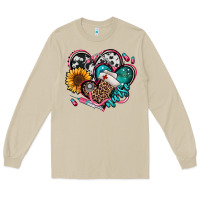 Mushroom nurse hearts Long Sleeve Tee - Jasminsmagicworld