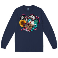 Navy nurse hearts Long Sleeve Tee - Jasminsmagicworld