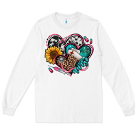 White nurse hearts Long Sleeve Tee - Jasminsmagicworld