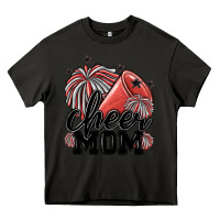 Asphalt cheer mom Heavy Core Tee - MaliasSmallBusiness