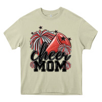 Mossy cheer mom Heavy Core Tee - MaliasSmallBusiness