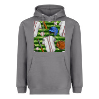 Storm baseball uniform and field seamless pattern Heavyweight Hoodie - BundleAndBundleShop
