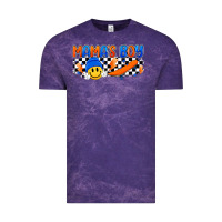 Cloud Purple mama s boy Vintage Tee - Artiststas