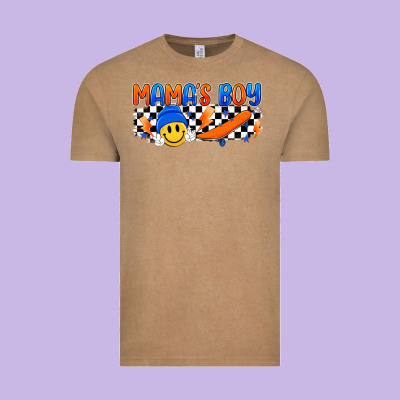 Mama S Boy Vintage Tee Designed By Artiststas