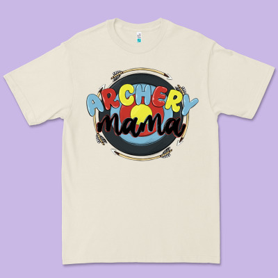 Archery Mama Premium Tee Designed By Maliassmallbusiness