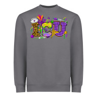 Storm Mardi Gras ICU Nurse Heavyweight Sweatshirt - HowdyJamesFarm