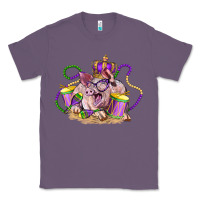 Lavender Mardi Gras pig Classic Tee - LillyAllenDesigns