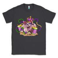Smoke Mardi Gras pig Classic Tee - LillyAllenDesigns