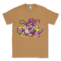 Toasted Coconut Mardi Gras pig Classic Tee - LillyAllenDesigns