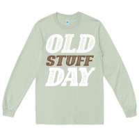 Matcha National Old Stuff Day Funny Gift Long Sleeve Tee - Bettercallsaul