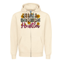 Sandshell small business hustler Zipper Hoodie - OliviaCreatesArt