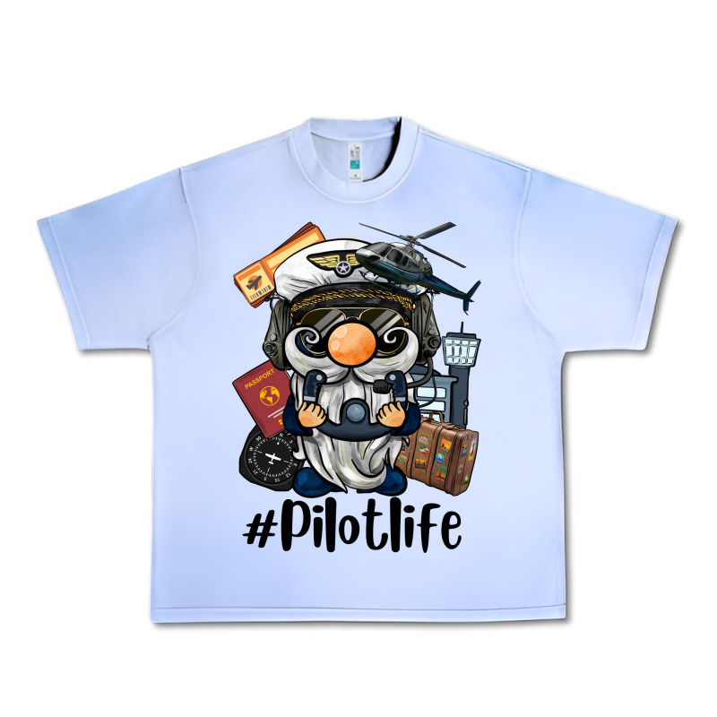 Pilot Life Gnome Urban Heavy Tee by BarkalooDesign | Teevron