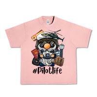 Salmon pilot life gnome Urban Heavy Tee - BarkalooDesign