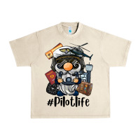 Sandshell pilot life gnome Urban Heavy Tee - BarkalooDesign