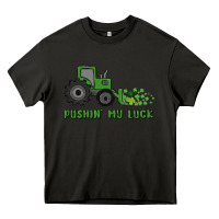 Asphalt pushin' my luck Heavy Core Tee - MaliasSmallBusiness