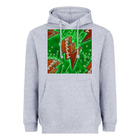 Heather Grey american football thunder Heavyweight Hoodie - BundleAndBundleShop