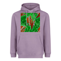 Lavender american football thunder Heavyweight Hoodie - BundleAndBundleShop