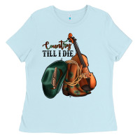 Baby Blue country till i die Ladies Tee - Jasminsmagicworld