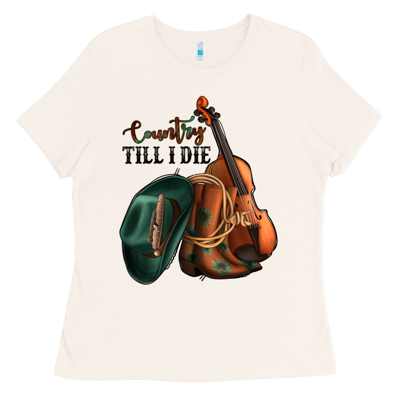 Country Till I Die Ladies Tee by Jasminsmagicworld | Teevron