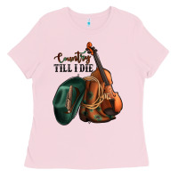 Bubblegum Pink country till i die Ladies Tee - Jasminsmagicworld