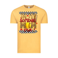 Vintage Mustard in my softball mom era Vintage Tee - Artiststas