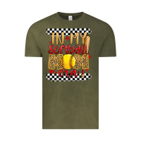 Vintage Olive in my softball mom era Vintage Tee - Artiststas