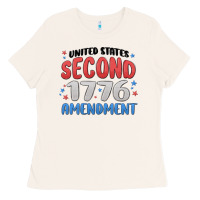 Bone united states second 1776 amendment Ladies Tee - MaliasSmallBusiness