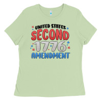 Matcha united states second 1776 amendment Ladies Tee - MaliasSmallBusiness