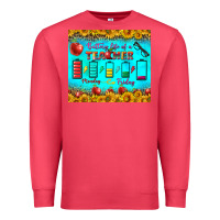 Cardinal Battery Life Of A Teacher Tumbler Premium Sweatshirt - BundleAndBundleShop