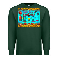 Sports Green Battery Life Of A Teacher Tumbler Premium Sweatshirt - BundleAndBundleShop