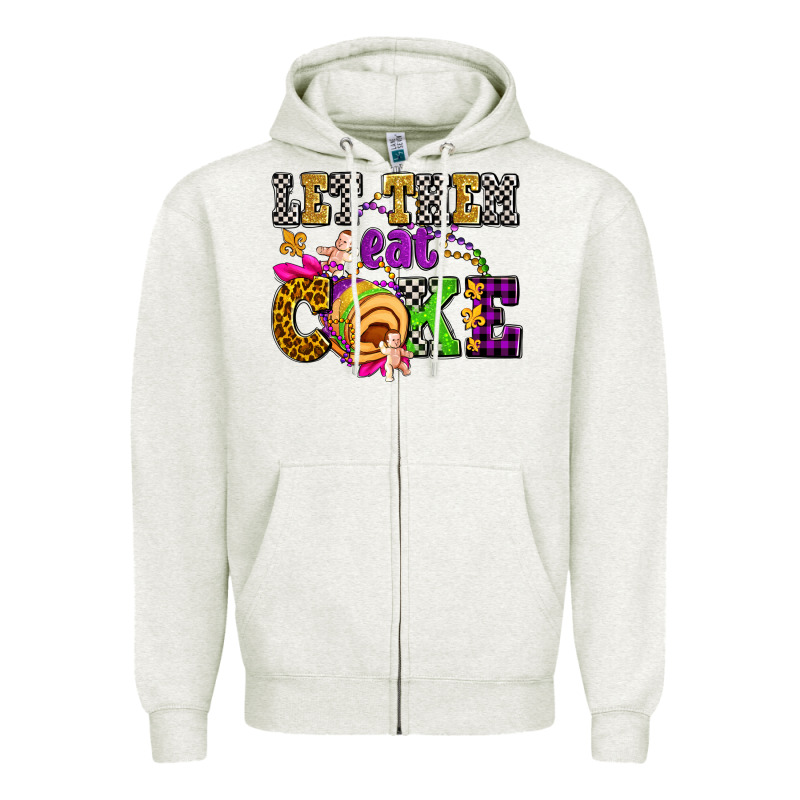 Let Them Eat Cake Olivia Zipper Hoodie by OliviaCreatesArt | Teevron