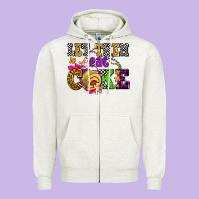Let Them Eat Cake Olivia Zipper Hoodie Designed By Oliviacreatesart