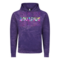 Cloud Purple aquarius Vintage Hoodie - Artiststas