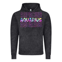 Vintage Black aquarius Vintage Hoodie - Artiststas