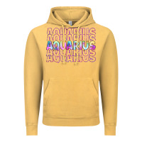 Vintage Mustard aquarius Vintage Hoodie - Artiststas