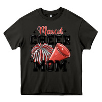 Asphalt mascot cheer mom Heavy Core Tee - MaliasSmallBusiness